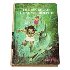 Secret Silver Dolphin 27 Dana Sisters Series Grosset & Dunlap HC 1965 First Ed